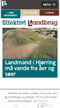 Mobile Screenshot of landbrugnet.dk