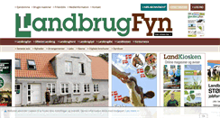 Desktop Screenshot of landbrugfyn.landbrugnet.dk